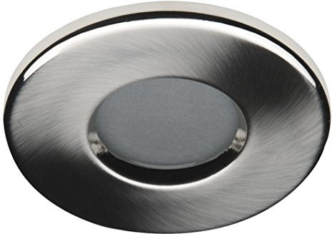 LED Bad Strahler CCT GU10 Dimmbar Rund Alu Gebürstet IP44 5,5W 230 V 2.4 G Unterstützt ZigBee Und Ist Kompatibel Mit Amazon Alexa Und Philips Hue