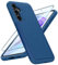FNTCASE für Samsung Galaxy A55-5G Hülle: Dual Layer Schutzhülle Handyhülle Robuste Stoßfest mit rutschfeste Strukturierte Rückseite - Militärischer Schutz Bumper Tough Case für Samsung A55