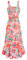 GRACE KARIN Robe de Travail Informelle pour Femmes Cocktail à Imprimé Fleuri de Soirée à Bretelles XL Noir Fleur Blanche