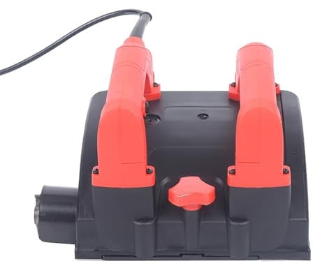 1680W Cepilladora Eléctrica 3000r/min Cepilladora Eléctrica de Pared Profundidad Ajustable para Paredes Hormigón, Paredes Pintadas, Paredes Masilla Gris Paredes Pintadas Piedra