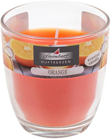 Wiedemann Duftkerze im Glas Cero Orange 80/74 mm, ca. 27 h