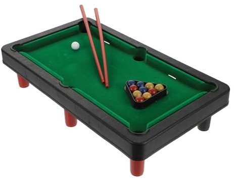 Garneck Kleiner Billardtisch Spielzeug Für Kinder Interaktives Desktop Billard Spielzeug Kompakte Größe Für Eltern Kind Spiele Spaß Für Altersgruppen Tischspiel Für Zuhause
