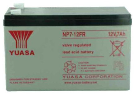 NP7-12F/RETARD 12v 7Ah Yuasa Rechargeable Lead Acid Battery