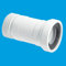 McAlpine Flexible WC Connector | Fits 3½ (100mm) Outlet | Extends Over 160mm | WC-F18S | Durable Toilet Waste Pipe Connector