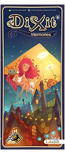 Asmodee ASMDIX08EN Dixit Exp 6 Memories Card Game