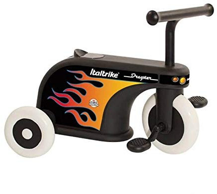 Italtrike La Cosa 2 – Das erste Dreirad für die ersten Schritte, 2 in 1 – REIT- und Dreirad für Kinder von 1 – 3 Jahren, Entwicklung von Gleichgewicht und Koordination, sicheres Spiel für den