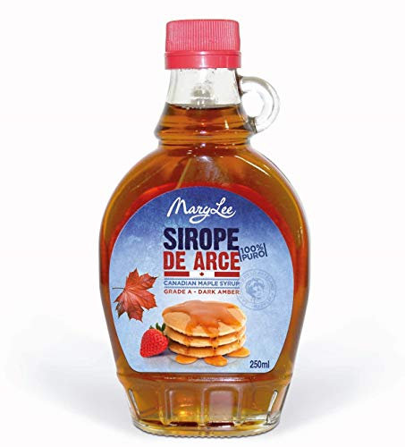Sirope De Arce Puro Mary Lee 250 Ml Envase De Vidrio