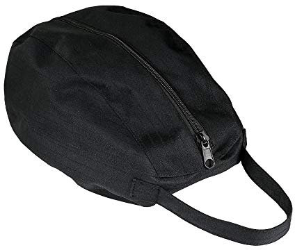 Horze Helmtasche Reithelm, Atmungsaktiv und Wasserdicht, Eine Größe, Schwarz, Schwarz, one Size