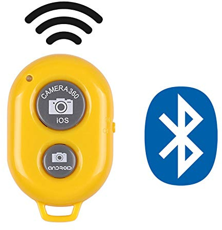 GELB Drahtlose Bluetooth Fernbedienung Shutter Control mit Kamera Aktivierung verwendet mit Monopod Selfie Stick für Apple iPhone 6 Plus Iphone 5 4 iOS, Android und Tablets