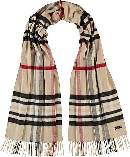 FRAAS Damen Schal 625030, Beige, Einheitsgröße
