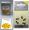 Lot de 10 piles Signia pour appareils auditifs - 60 piles + 12 piles de test Hörex Basic