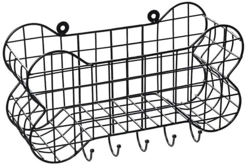House of Paws Dog Bone Wire Storage Wall Shelf - Large