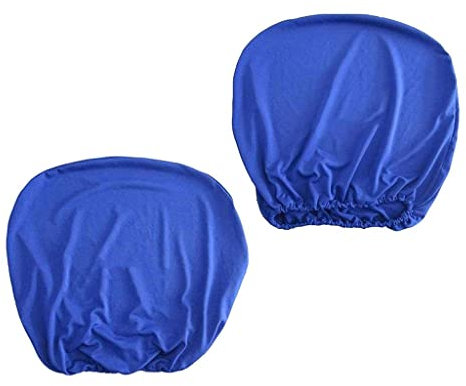 Sharplace Universelle Stretch Bürocomputer Stuhlbezüge, Drehbare Schreibtischstuhl Sitzbezüge für Esszimmer Büro Bar, Nur Bezüge, Blau