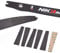 NIKA ARCHERY 4 Paare Bogenschießen Bogen Gliedmaßen Schalldämpfer Recurve Bogen Stoßdämpfer Gliedmaßen Dämpfer Bogensehne Groove Stabilisator Zubehör Eva