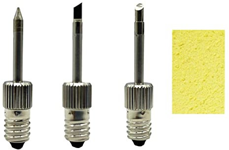 3Pcs Brass Soldering Tips USB Soldering Iron Welding Soldering Tips for E10 Interface Soldering Stations
