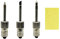 3Pcs Brass Soldering Tips USB Soldering Iron Welding Soldering Tips for E10 Interface Soldering Stations