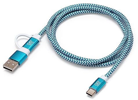 Arduino USB Type-C� Cable 2-in1 [TPX00094] - Hochwertiges USB-Kabel zum Anschluss Projekte, kompatibel Boards
