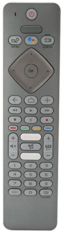 Mando a Distancia de Repuesto para 43PUS7354 12 50PUS7354 12 55PUS7354 12 65PUS7354 12 43PUS7304 12 50PUS7304 12 4K UHD LED TV, Smart TV Voice Remote para Philips