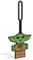 LEGO Star Wars Gepäckanhänger aus Silikon – Smiling Grogu (52961) beschreibbare Oberfläche auf der Rückseite zur Identifizierung von Ausweisen, misst 16,5 cm lang, für Reisen, Koffer, Rucksack