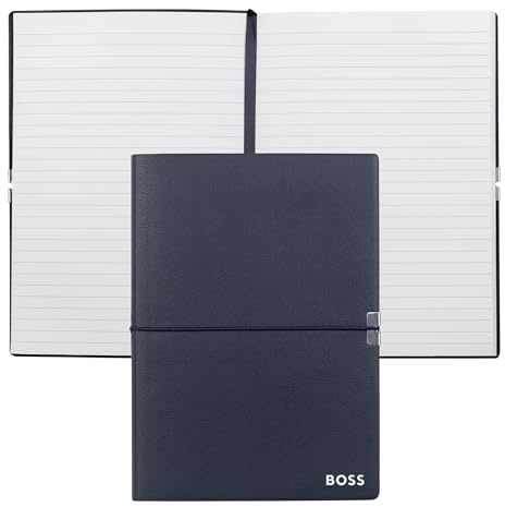 Hugo Boss Notizbuch A5 Elegance Storyline Navy liniert