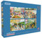 A Dog's Life | 4 x 500 Piece Jigsaw Puzzle | Multi-Box Jigsaw Puzzle | Sustainable Puzzle for Adults | Premium 100% Recycled Board | Great Gift for Adults | Gibsons Games