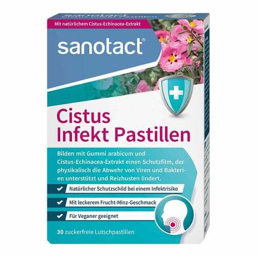 SANOTACT Cistus Infekt Pastillen 30 St
