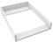 regalik Wickelaufsatz für Koppang von IKEA, Wickeltischaufsatz für 46 cm Kommoden, Abnehmbar Wickelkommode aufsatz, Gerade Frontplatten, Weiß, 72cm x 54cm