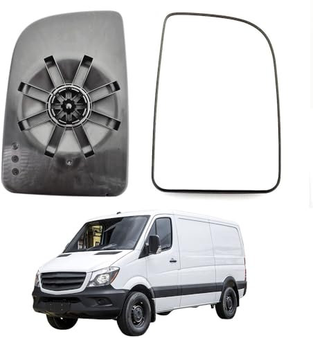 Cristal de Espejo Retrovisor para MERCEDES Benz SPRINTER 2018-2021, Cristal de Retrovisor Exterior Calefacción Impermeable,right-1pcs-A