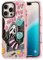 Rosarnnah Kompatibel mit iPhone 16 Pro Hülle – Skeleton Glitzer Rosa Cover Design – niedliche Ästhetik Handyhülle für iPhone 16 Pro 6.3