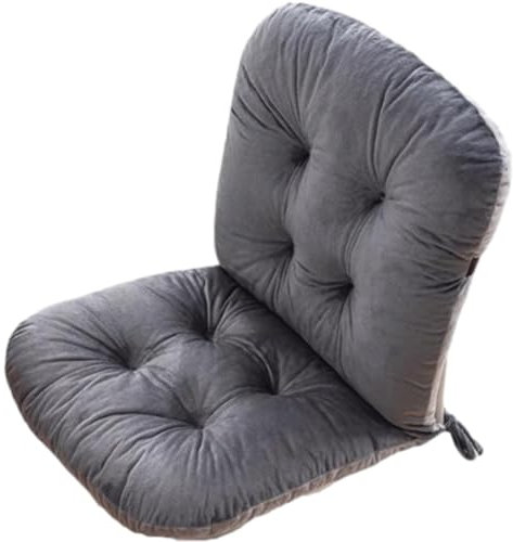 Coussin de Chaise avec Dossier, Coussin de Chaise, Coussin D'assise et Coussin de Dossier pour Chaises, Fauteuils, Coussin À Dossier Bas, Coussin Rembourré, Coussin de Siège de Chaise de Jardin