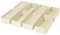 DIMJ Schubladen Organizer Schrank Organizer - 8er Set Unterwäsche Organizer, 30 x 15 x 9 cm Ordnungssystem für Pax Organizer, Kinderkleidung, Socken, Wickelutensilien, Beige