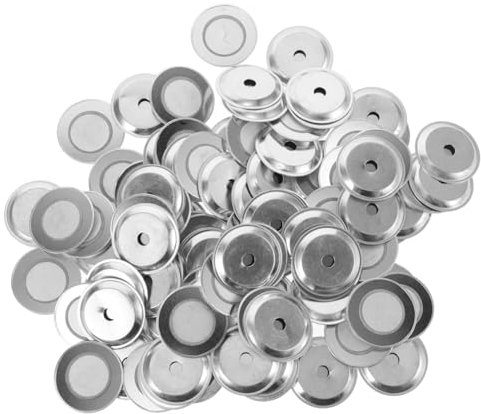 Hoement 100 Stück Metall Rauchmeldersummer-Teile Ersatzteil Reparaturteil Melder Summerton Ersatz