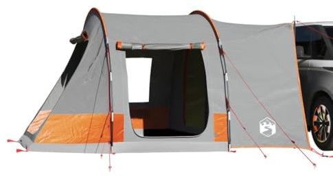 Xichuzi Autozelt 2 Personen Grau und Orange Wasserfest, Caming Zelt, Camping Tents, Camping-Zelt - 4009508