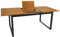 DEGAMO Ausziehtisch Gartentisch ausziehbar RIVELLO 150/200x90cm, Aluminium anthrazit + Akazienholz geölt, Outdoor, FSC®-Zertifiziert