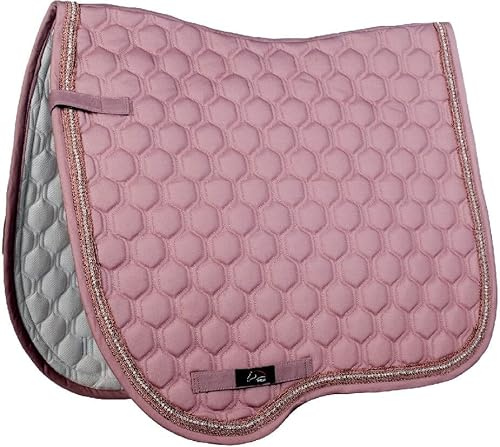 HKM Elisa Saddle cloth Mauve Dressage