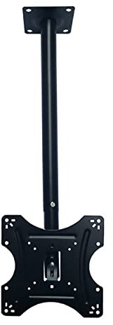 Supporto da soffitto per TV, Supporto da soffitto Girevole e inclinabile con Altezza Regolabile, Adatto alla Maggior Parte dei televisori LCD/LED da 26 a 55, VESA Massimo 420x415 mm.