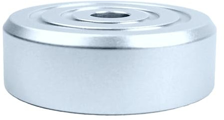 KHZen Adattatore Adattabile Record in Alluminio da 45 Giri A 45 Giri Record in Alluminio per Record Vinile da 7 Pollici Facili da Usare con Migliora Durata