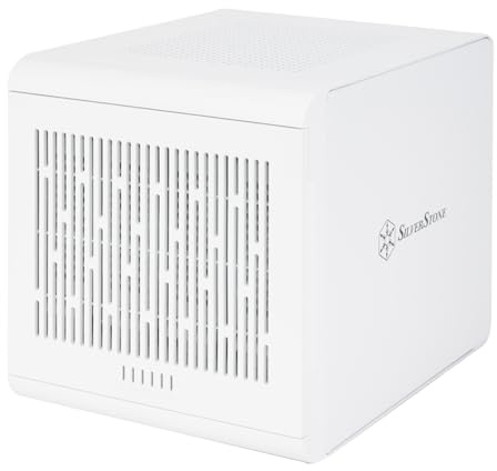 Silverstone TS434U - Externer 4-Bay 10Gbps SATA Hot-Swap Festplattengehäuse, SST-TS434UW-10G (Weiß)