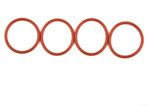 4er Pack Seitenbürste Antriebsriemen O-Ring für Neato D75 D80 D85 D3 D5 D6 D7 65 70 75 80 angeschlossen, Silikon Ersatzteil für Saugroboter Zubehör