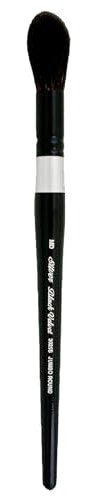 Silver Brush Limited - Pinceau mouilleur Rond pour l’Aquarelle 3025SM - Manche Court - Taille M