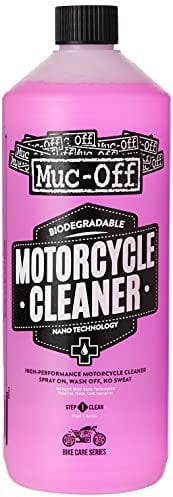 Muc-Off Nano-Tech Motorcycle Cleaner, 1 l - Spray Detergente Moto Biodegradabile ad Azione Rapida - Prodotto Pulizia Moto Sicuro su Tutte le Superfici e Adatto a Tutti i Tipi di Moto