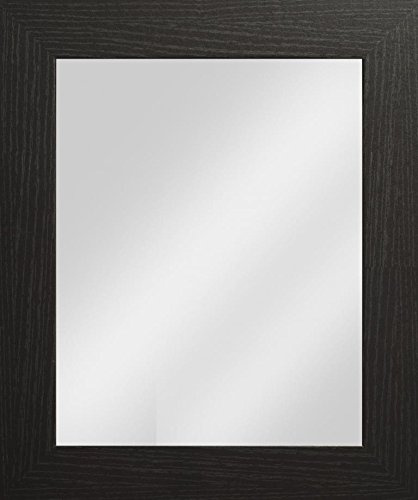 Frame Company Watson Range Framed Mirror, Black, 24x20-Inches
