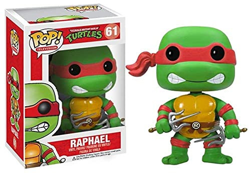 Funko POP! Television : Teenage Mutant Ninja Turtles – Raphael – Vinyl Figur 9cm