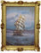 Lnxp Wunderschönes Gemälde Schiffsbild Bild Schiff Segelschiff Segelboot Meer Wellen Maritime 90x70 cm Künstler; P.Lorenz Bilder Barock Antik Repro RA 58B