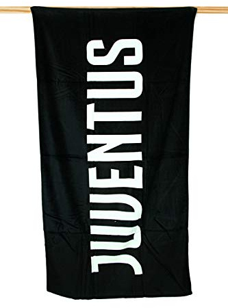FC JUVENTUS Strandtuch Strandtuch Frottee Baumwolle Offiziell – Variante 3, 90 x 170 cm