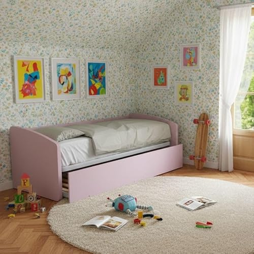 Divano letto singolo con secondo letto estraibile – Design funzionale - Cip