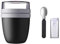 Mepal | Lunchpot Set mit faltbarer Löffel Ellipse | Old Nordic Black – praktischer Müslibecher und Behälter für Transport von Lebensmitteln