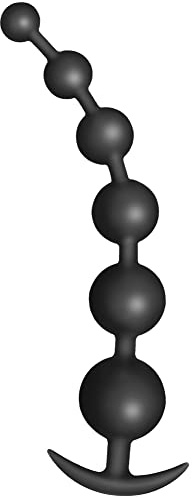 Silicone Anal Beads Butt Plug-Flexible Anal Chain Sex Toys with Different Size Anal Balls Prostate Massage Anal Trainer Anal Plug for Men Women Couples Anus Dilator Anal Bead Dildo Anal Toys (6 Balls)