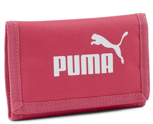 PUMA Phase Wallet Portefeuilles Adultes Unisexes, Garnet Rose, One Size