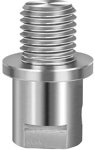 HAowosi Lathe Headstock Spindle Adapter,Converts 5/8 Shopsmith to 1 x 8TPI for Woodworking Lathe